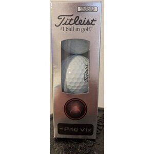 Titleist PRO V1X Golf Balls - New - Sleeve - 3 Balls